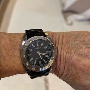 Anne Klein Black Dress Watch